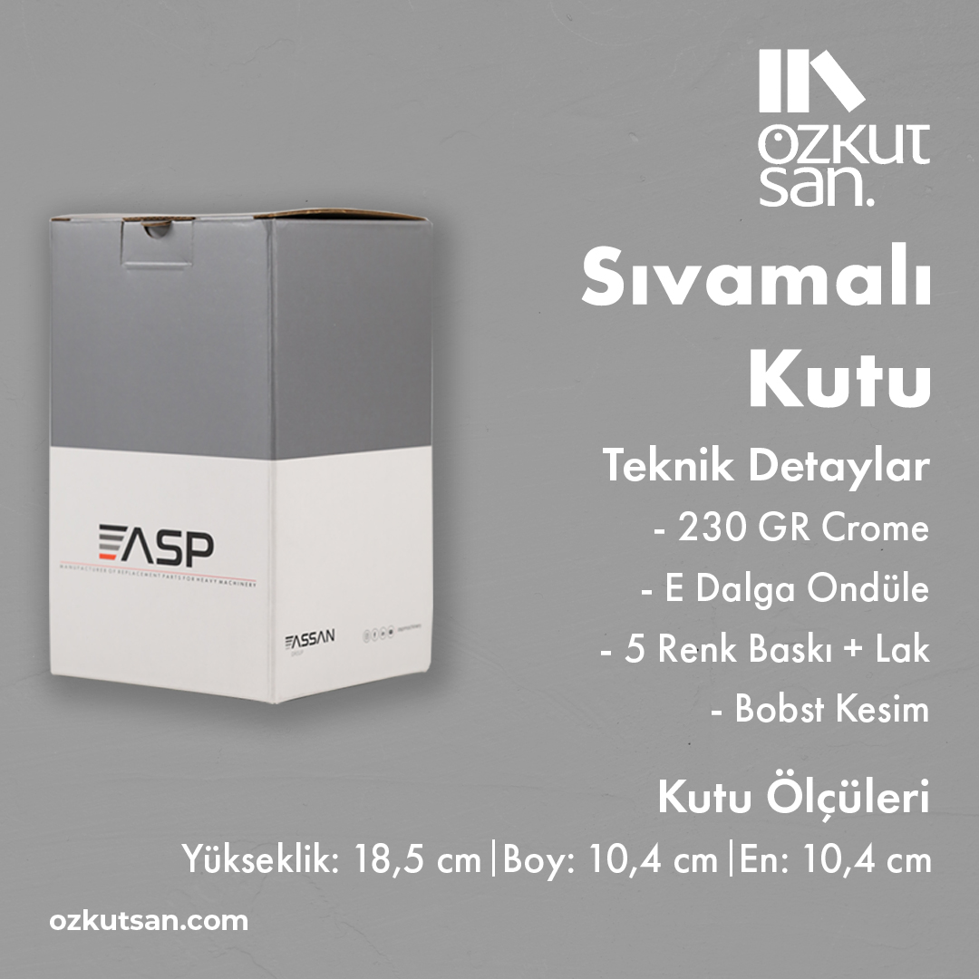 Sıvamalı Kutu (230 Gr)