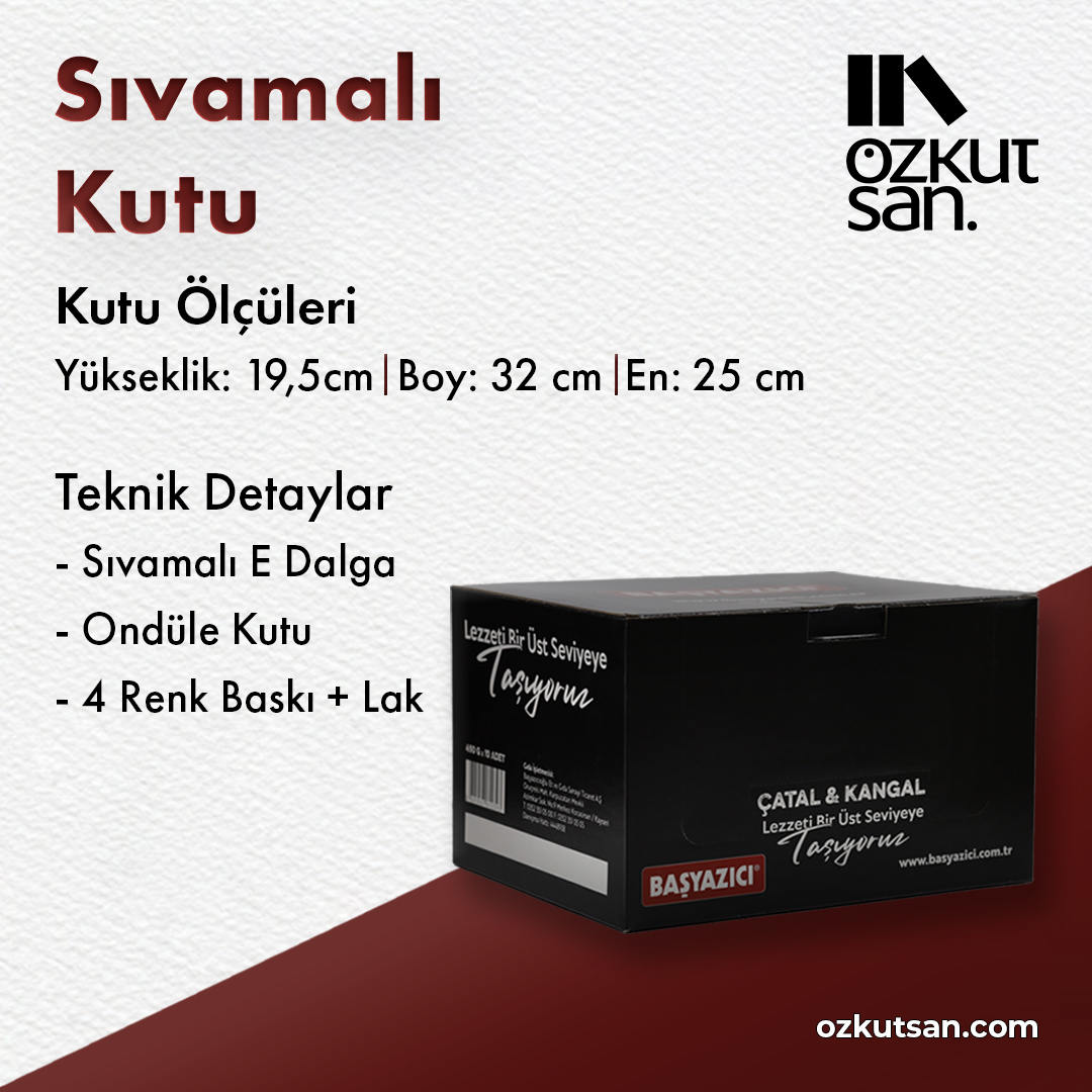 Sıvamalı Kutu
