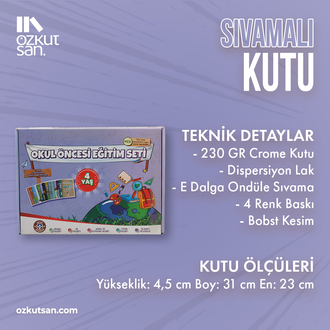 Sıvamalı Kutu (230 Gr)